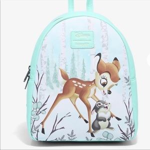 Loungefly Bambi and thumper mini backpack new